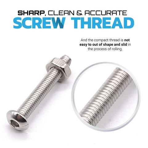 304 Stainless Steel Screw and Nut Assortment Set