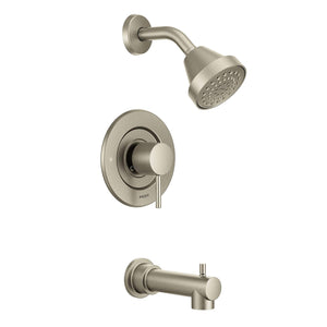 Moen T2193EPBN Align Posi-Temp Tub and Shower Trim without Valve, Brushed Nickel